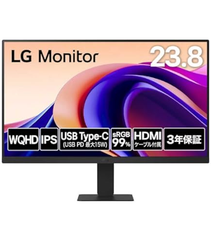 Amazon.co.jp: Dell P2423DE 23.8インチ QHD 高色精度 モニター USB-C